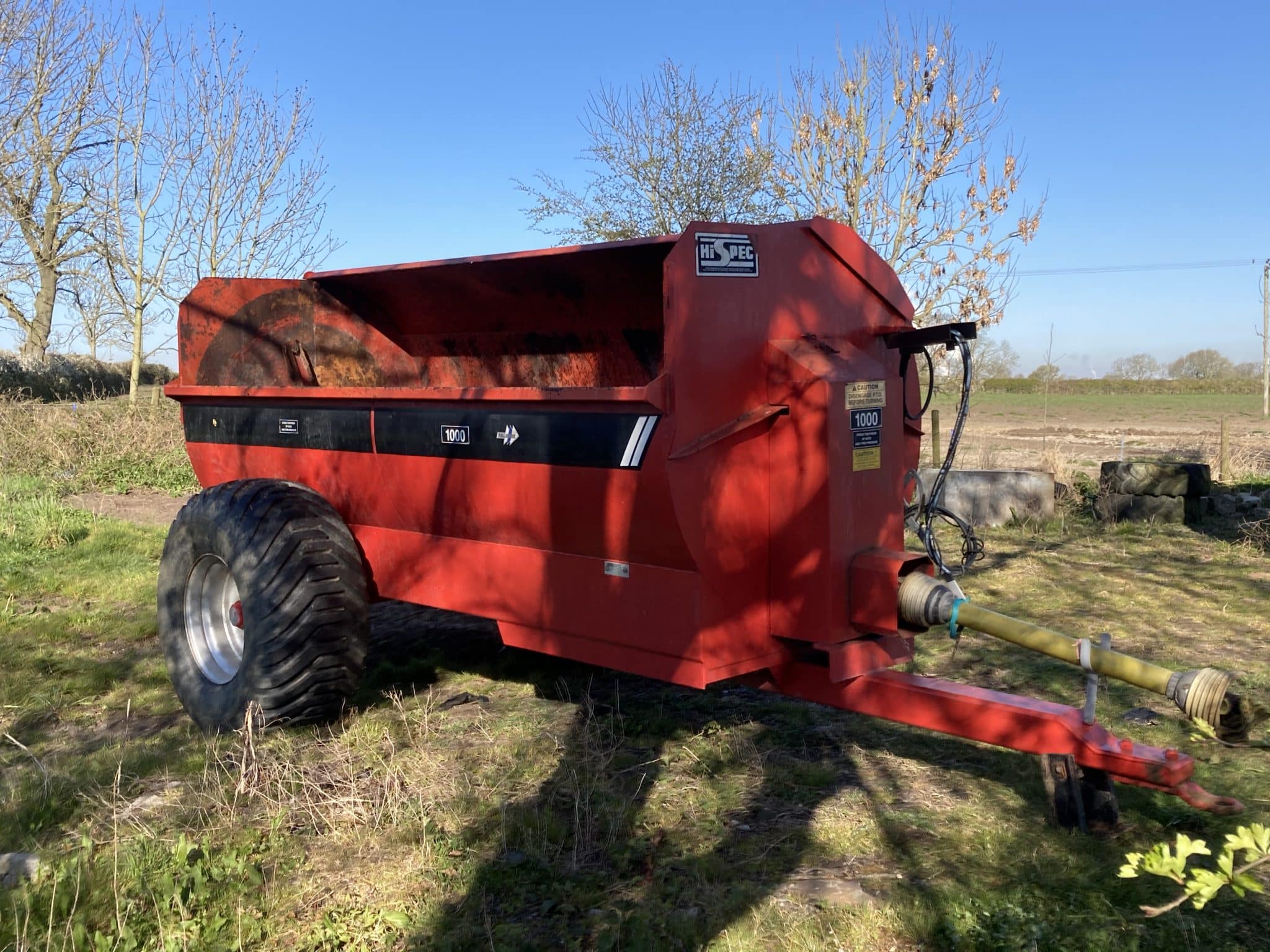 Machinery DispersalOak Tree Farm, Thorpe in the Glebe, Nottinghamshire