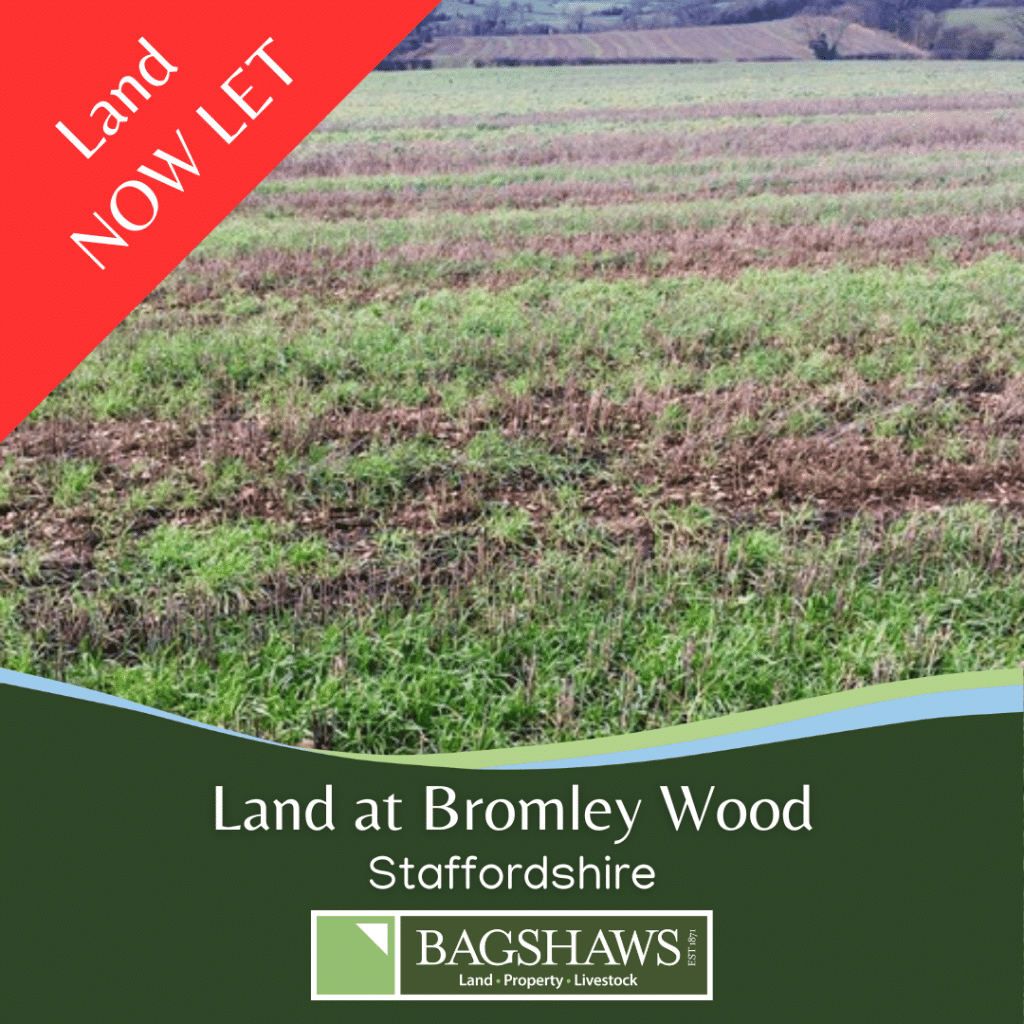 Land NOW LET on Farm Business Tenancy Bagshaws