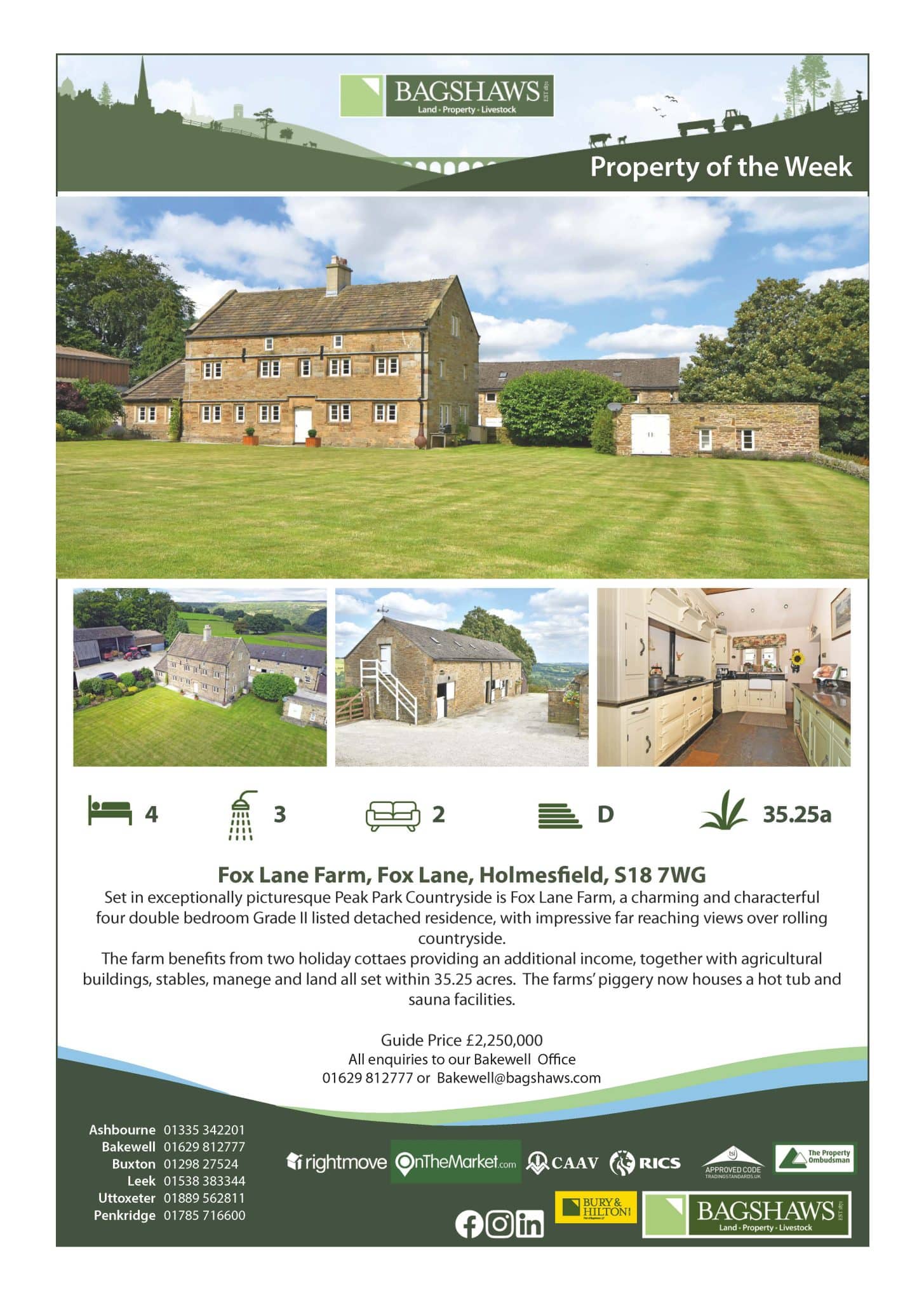 Bakewell Market Report Bagshaws