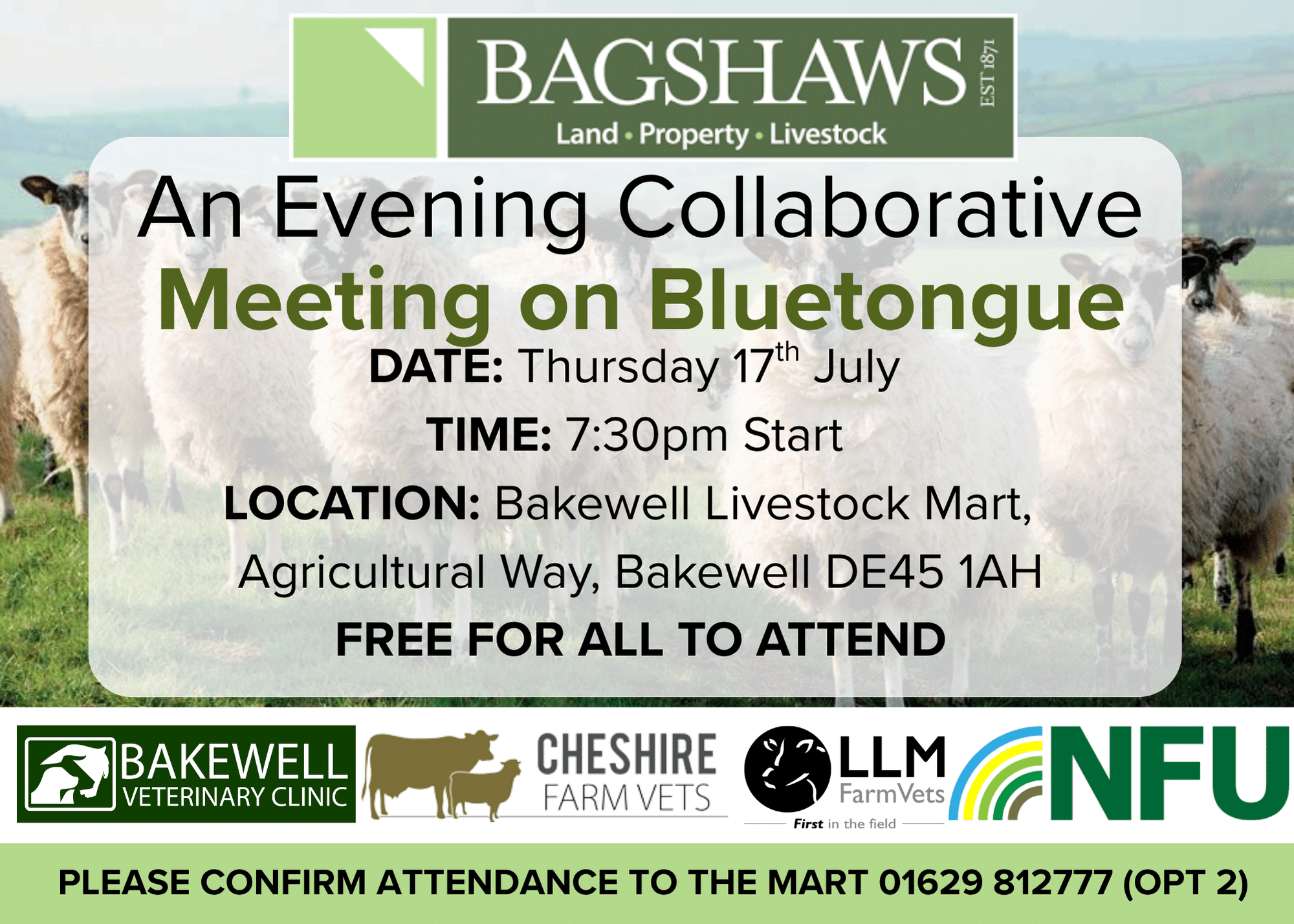 An Evening Collaborative Meeting on Bluetongue